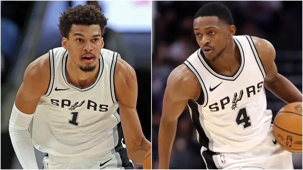 Victor Wembanyama and De'Aaron Fox