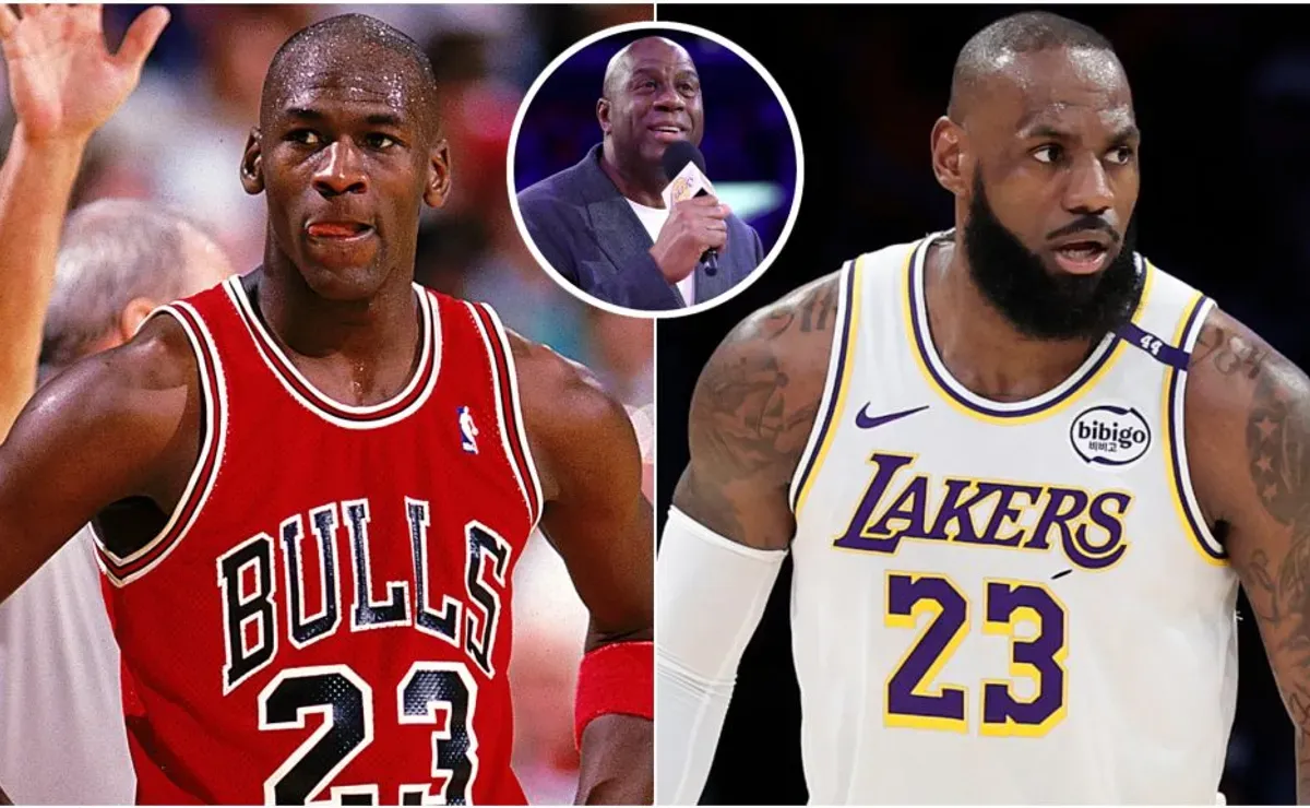 Lakers legend Magic Johnson delivers a surprising verdict in LeBron James vs. Michael Jordan debate