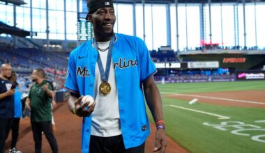 Bam Adebayo shares emotions that came with presenting A'ja Wilson with her fourth WNBA MVP trophy