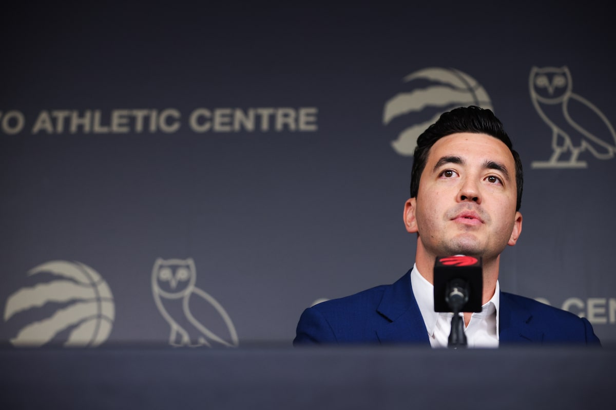 GM Bobby Webster preaches patience ahead of Toronto Raptors season