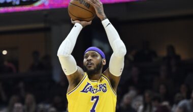 Carmelo Anthony Calls Lakers Season His 'Best Year'