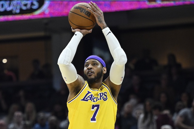Carmelo Anthony Calls Lakers Season His 'Best Year'