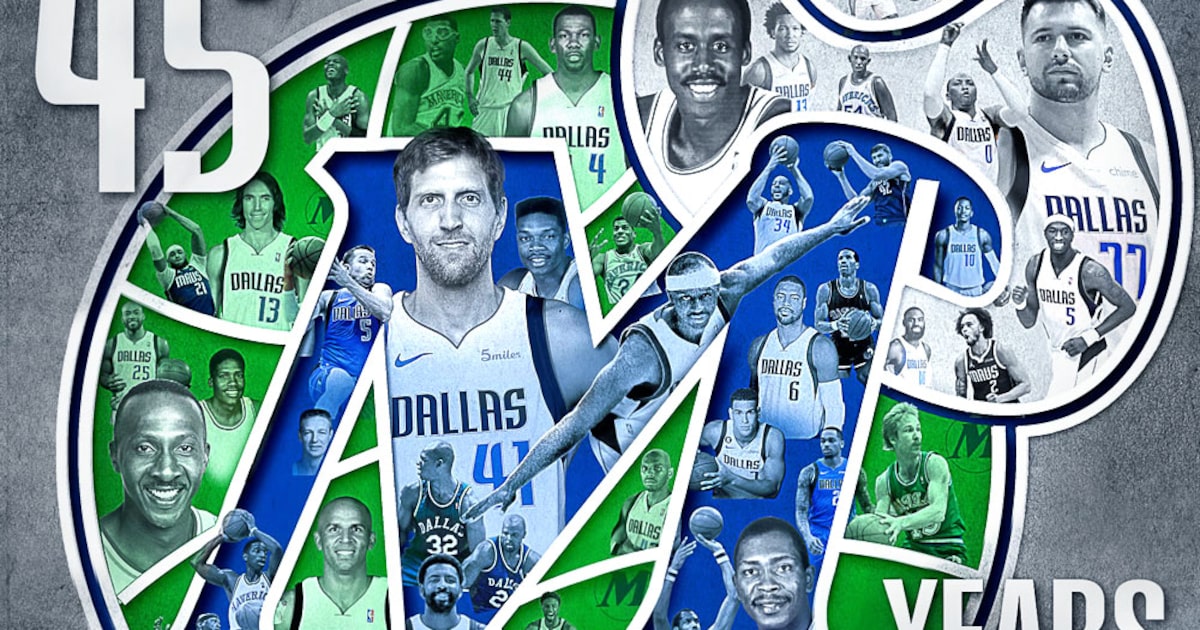 As the Dallas Mavericks turn 45, who are the top 45 players in franchise history?