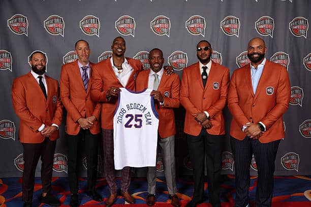 Dwight Howard, Carmelo Anthony & 2025 Class Receive Hall Of Fame Jackets
