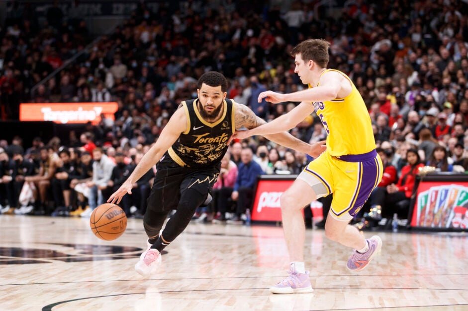 Los Angeles Lakers v Toronto Raptors