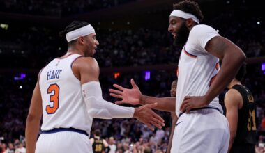 Kendrick Perkins says best New York Knicks lineup 'not even a question,' makes Karl-Anthony Towns demand