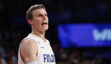 Lauri Markkanen #23 of Finland