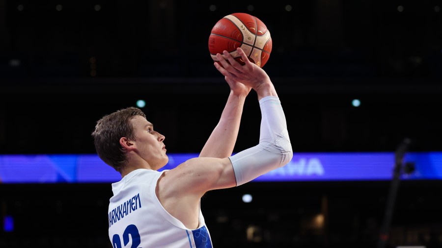 Lauri Markkanen #23 of Finland