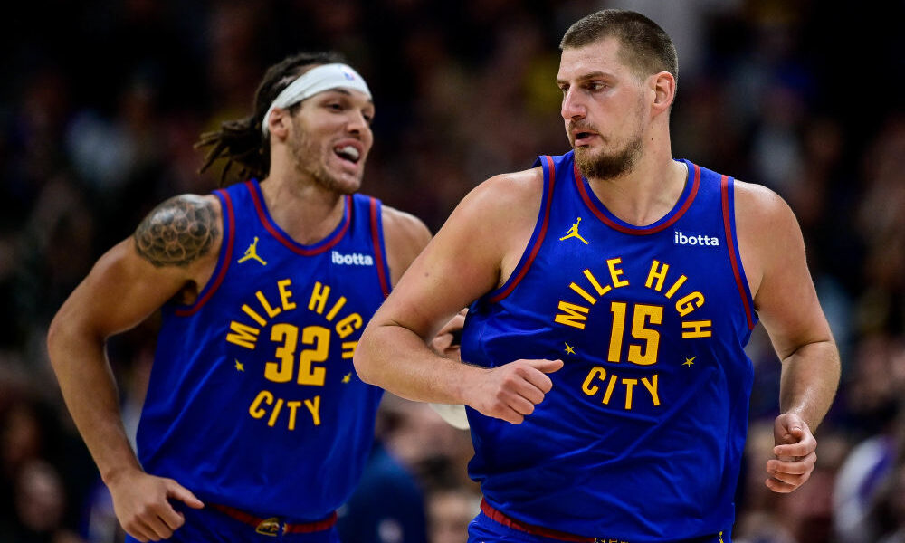 Nikola Jokic Aaron Gordon Denver Nuggets...