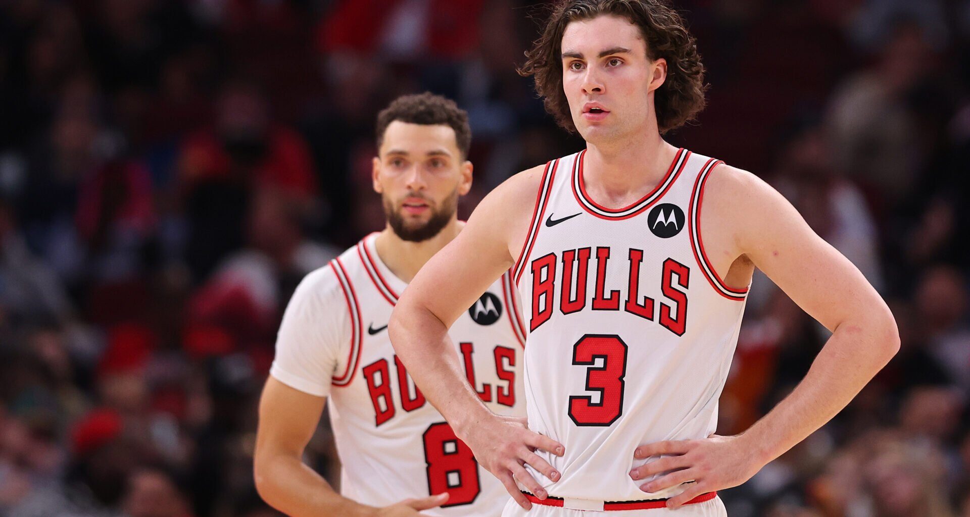 Zach LaVine reacts to Chicago Bulls agreeing $100m contract with Josh Giddey