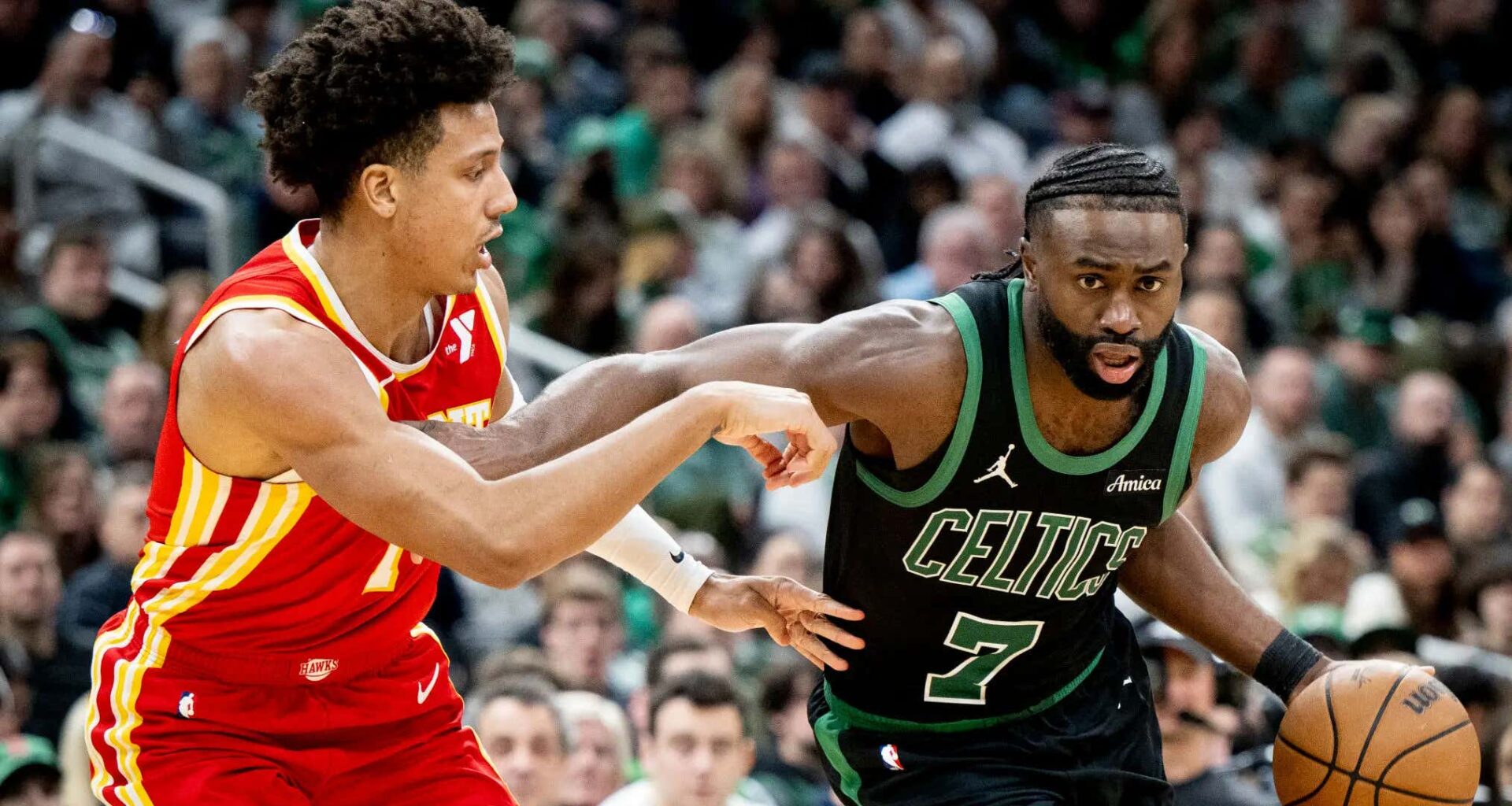 The Celtics Offseason From Hell Continues As Jaylen Brown Entertains The Idea Of One Day Playing For The Atlanta Hawks