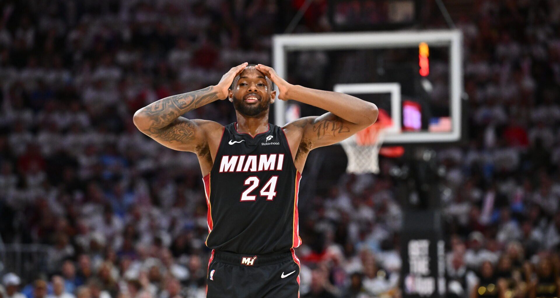 Haywood Highsmith finally sends goodbye message to Miami Heat fans after trade, Duncan Robinson responds