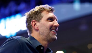 Dirk Nowitzki says he has been impressed by what Kyrie Irving is doing already, gives him hope for Dallas Mavericks