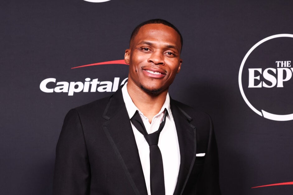 Russell Westbrook at the 2025 ESPY Awards held at the Dolby Theatre.
