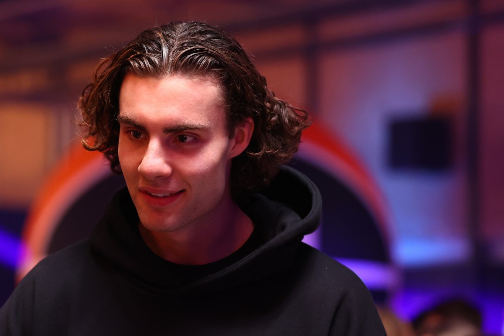 Josh Giddey attends the NBL26 Season Launch at Courtside on September 02, 2025 in Melbourne, Australia.