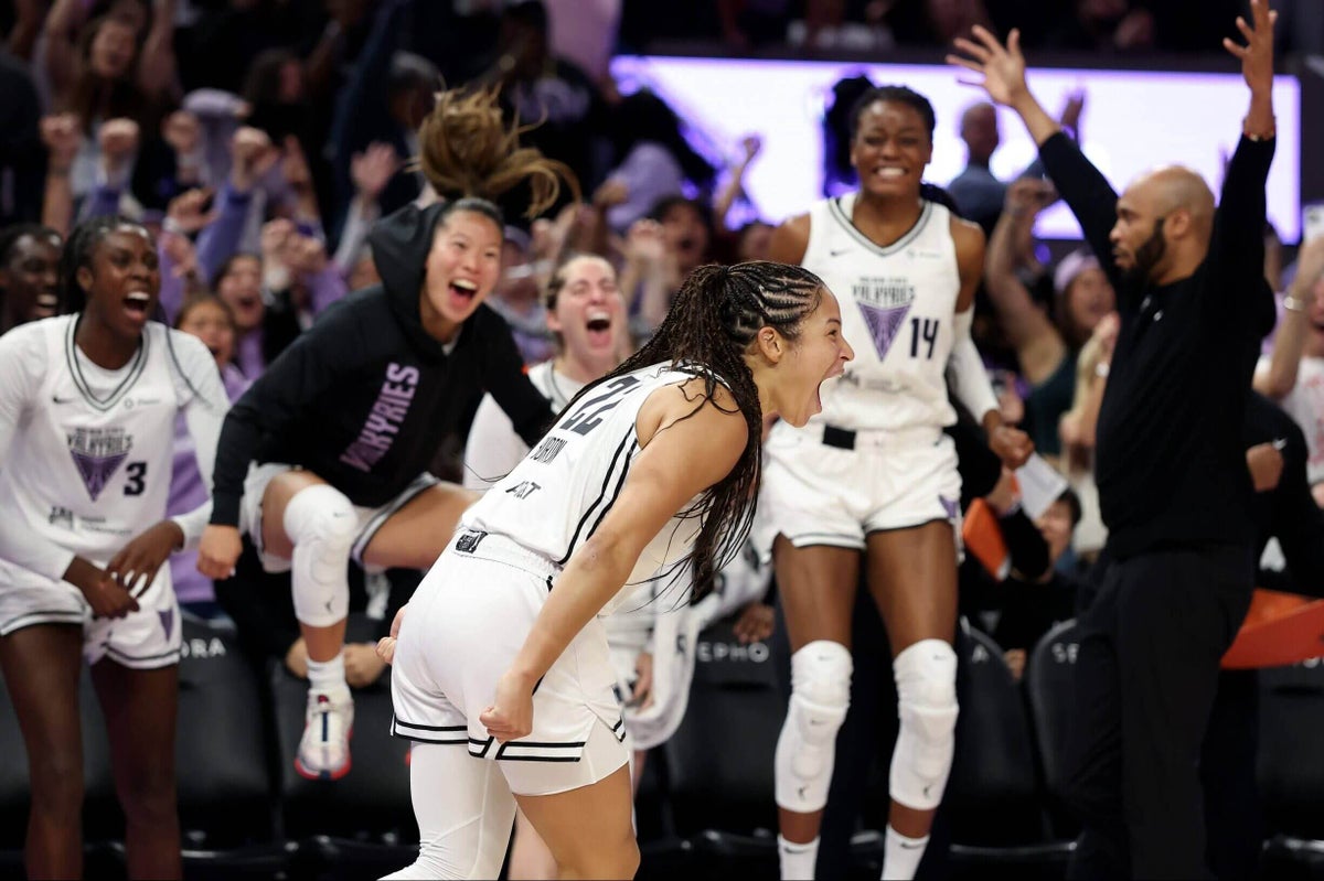 Valkyries give Ballhalla a new crescendo to clinch historic playoff spot