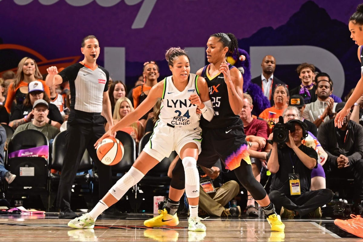 Minnesota Lynx star Napheesa Collier injured, coach Cheryl Reeve ejected in semifinals loss