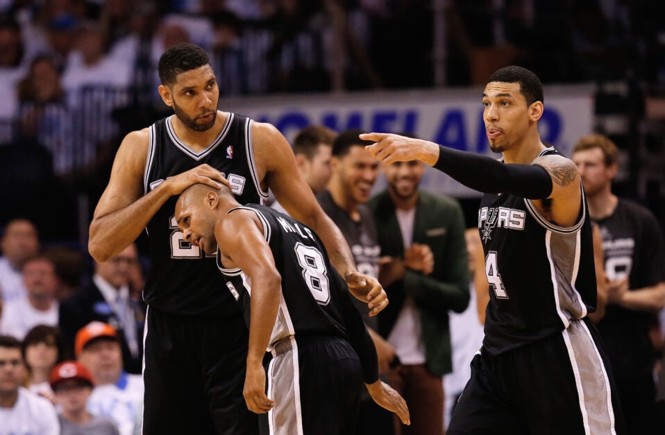 San Antonio Spurs legend Tim Duncan serving as the leader for the team.