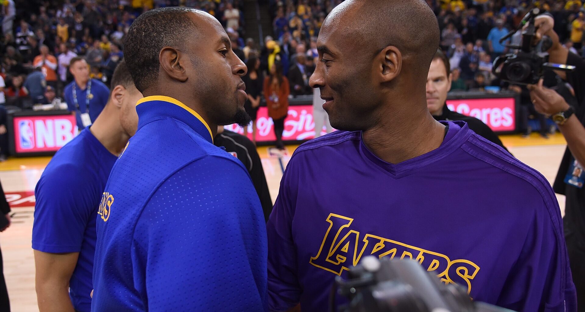 Andre Iguodala gets honest about 'stealing things' from Kobe Bryant during his NBA career, 'I had somebody watching'