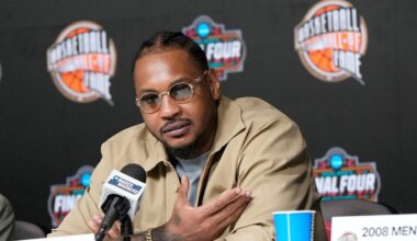 Exhibit opens in Baltimore celebrating Carmelo Anthony