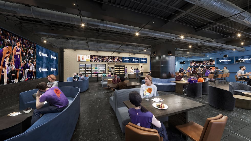 The Phoenix Suns, partnered with FanDuel, are introducing a new exclusive lounge for season...