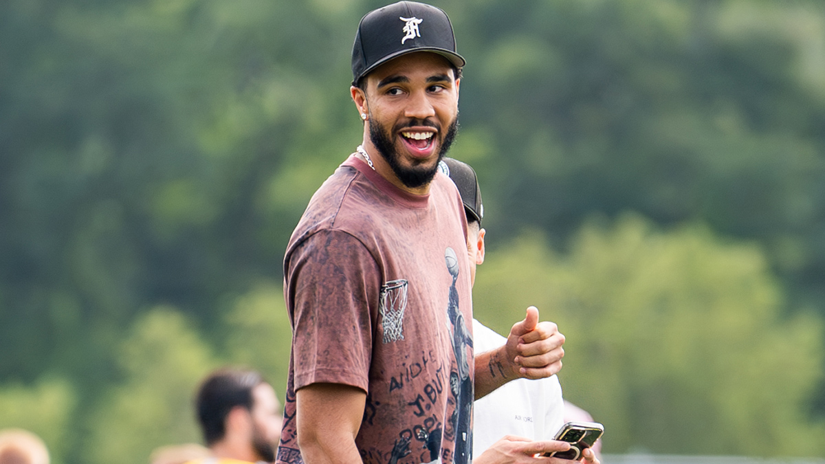 Jayson Tatum making great strides in Achilles rehab, Celtics teammate says – NBC Boston