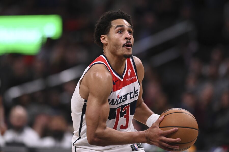 NBA Fines Wizards' Jordan Poole $2K For Flopping