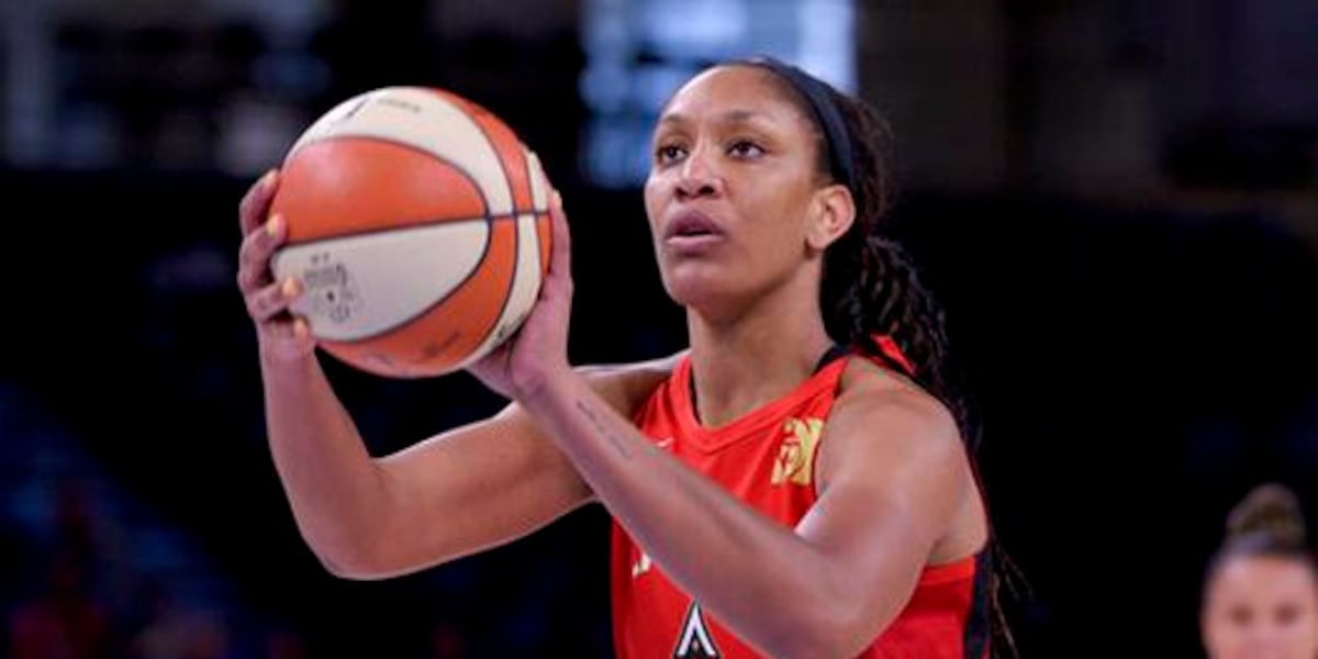 A’ja Wilson overcome with emotion as boyfriend, Miami Heat star Bam Adeybayo hand-delivers her MVP