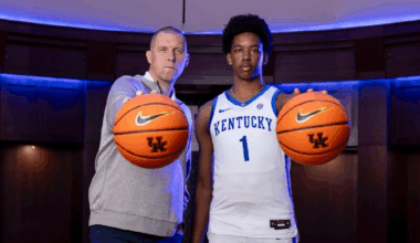 Kentucky volleyball defeats Ohio State in exhibition (Photo via UK Athletics)