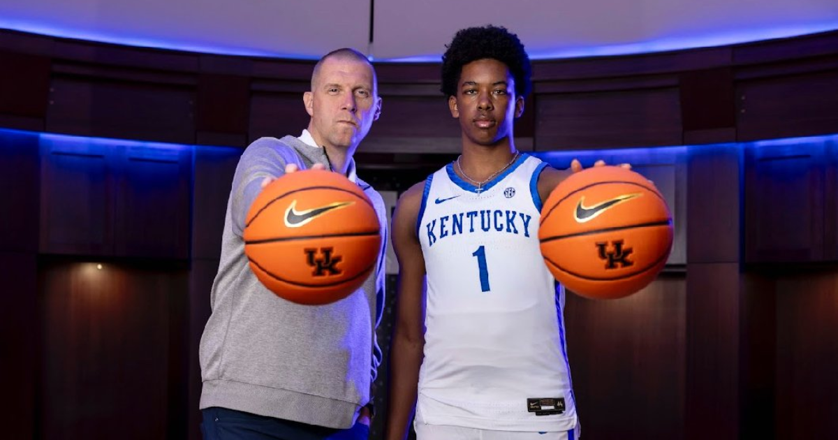 Kentucky volleyball defeats Ohio State in exhibition (Photo via UK Athletics)