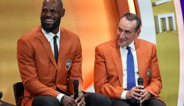 LeBron James Reacts To Redeem Team Hall Of Fame Induction