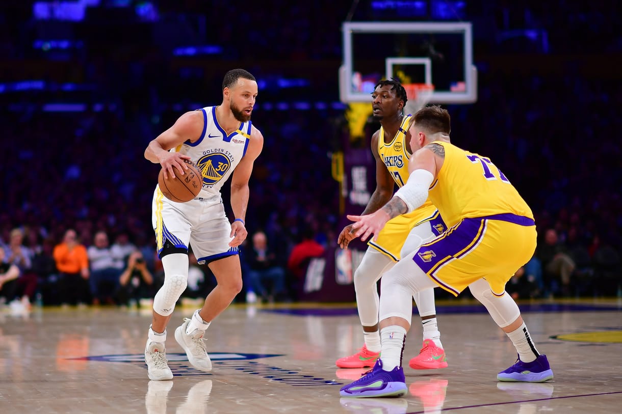 NBA: Golden State Warriors at Los Angeles Lakers
