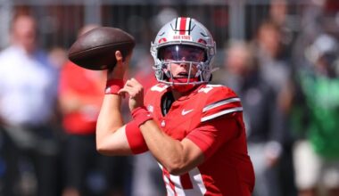 Ohio State leads Week 3 AP poll, South Florida jumps into rankings