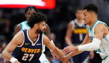 Jamal Murray scores 34, Nuggets hold off Hornets 129-115 for their 9th straight win