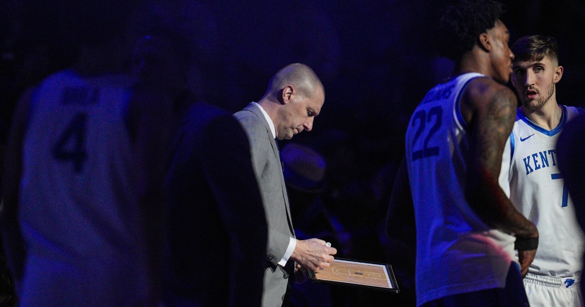 Ben Duncum on his official visit to Kentucky, via Jacob Noger, UK Athletics