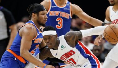 Jalen Brunson’s last-second three leads to a 116-113 Knicks over Pistons; ends Detroit’s season in Game 6