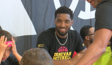 Building legacy beyond the court: Donovan Mitchell inspires youth