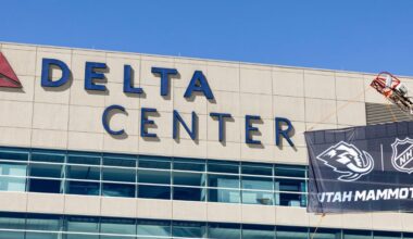 Delta Center, Utah Mammoth....