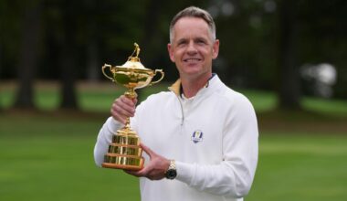 Europe's Luke Donald gets advice from Michael Jordan