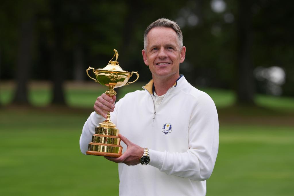 Europe's Luke Donald gets advice from Michael Jordan