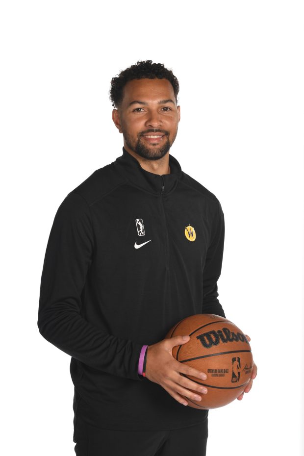The Santa Cruz Warriors, the NBA G League affiliate for the Golden State Warriors, have promoted Noah Robotham to assistant general manager ahead of their 2025-26 season. (Noah Graham - NBAE via Getty Images)