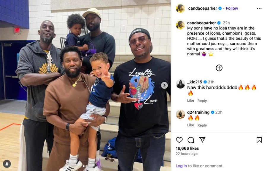 Dwyane Wade, Paul Pierce and Kevin Garnett Dwyane Wade, Paul Pierce and Kevin Garnett