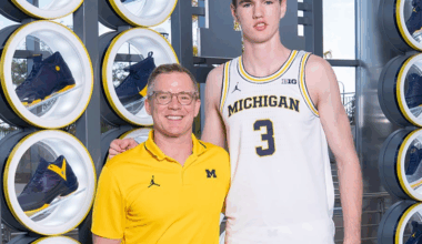 2026 Four-star forward Quinn Costello commits to Michigan dusty may