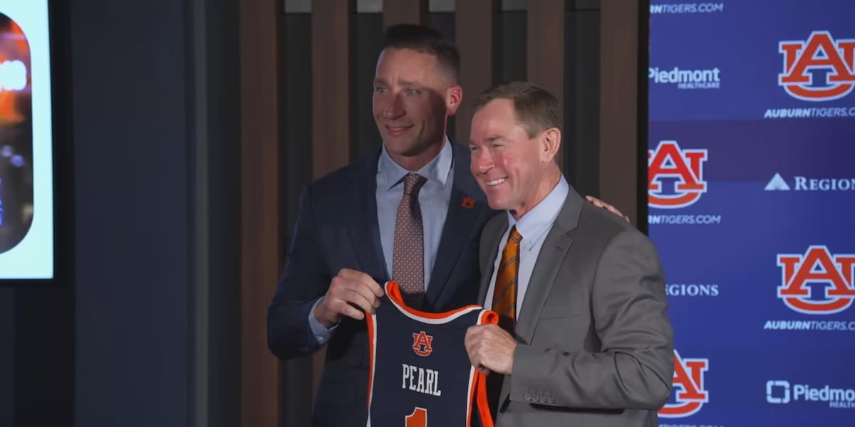 Steven Pearl Officially Introduced as Auburn’s New Head Basketball Coach