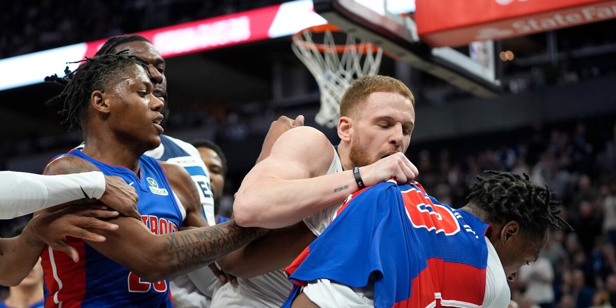 NBA suspends 5 players for their roles in Pistons-Timberwolves altercation that spilled into stands
