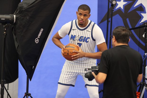 Orlando Magic center Orlando Robinson is pictured during Orlando Magic...