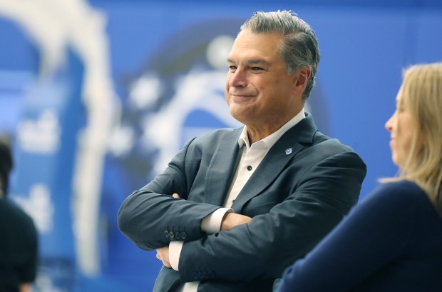 Orlando Magic CEO Alex Martins is pictured during Orlando Magic...