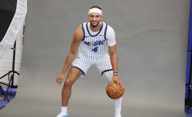 Orlando Magic guard Jalen Suggs is pictured during Orlando Magic...