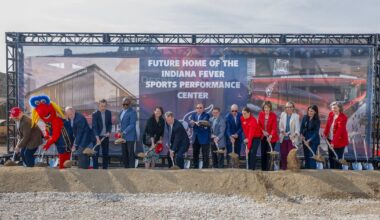 Indiana Fever break ground on new sports performance center