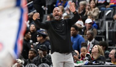 Detroit Pistons head coach JB Bickerstaff